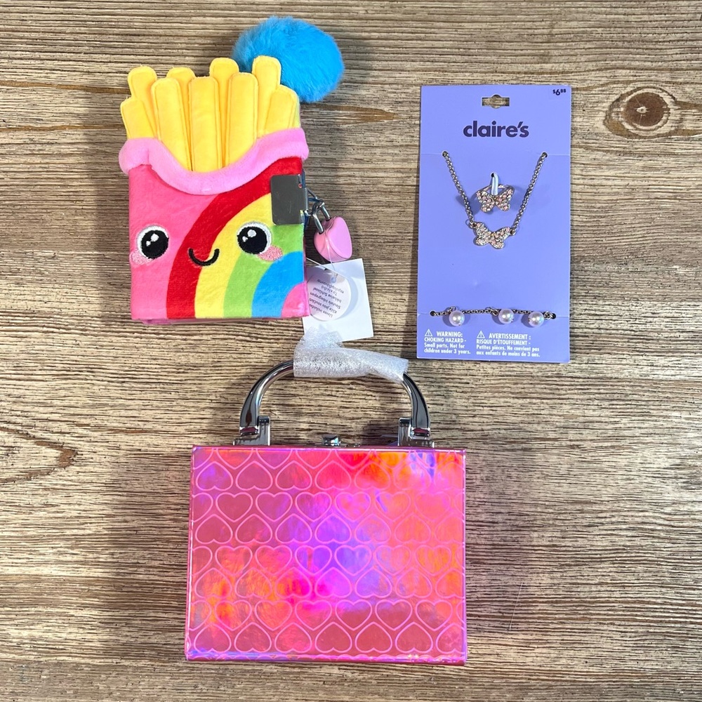 New Claire’s Journal, Makeup Kit and Jewelry